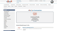 Desktop Screenshot of obeek.de