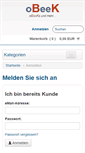 Mobile Screenshot of obeek.de